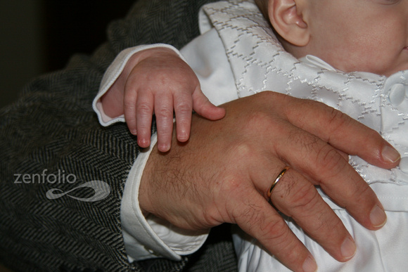Grandpa & Micah's hands