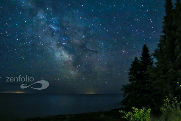 Milky Way view from the Tofte Park