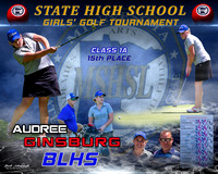 Audree MN State Girl's Golf Tournament 6-2018