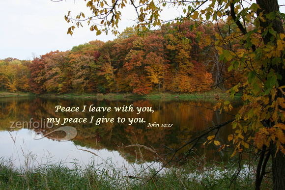 Peace I leave with you...