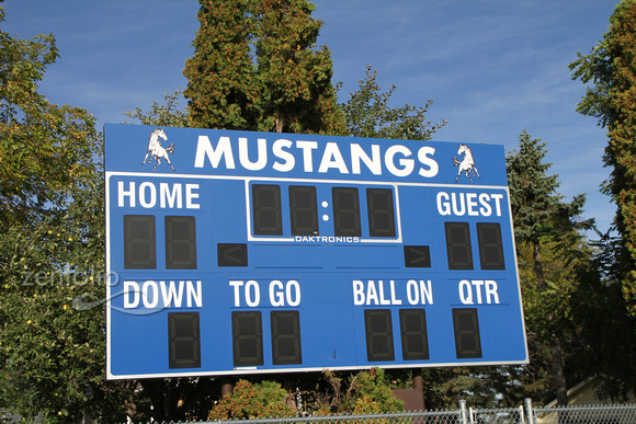 Mustang Scoreboard