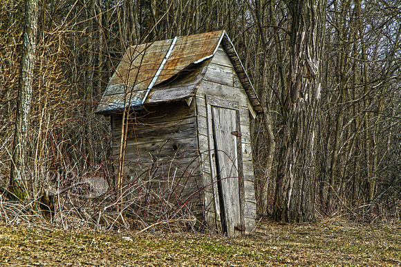 This old outhouse...
