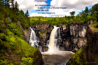 The High Falls by Grand Portage